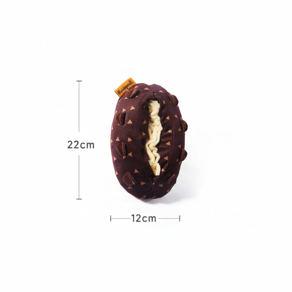 Chocolate Bun Enrichment Toy