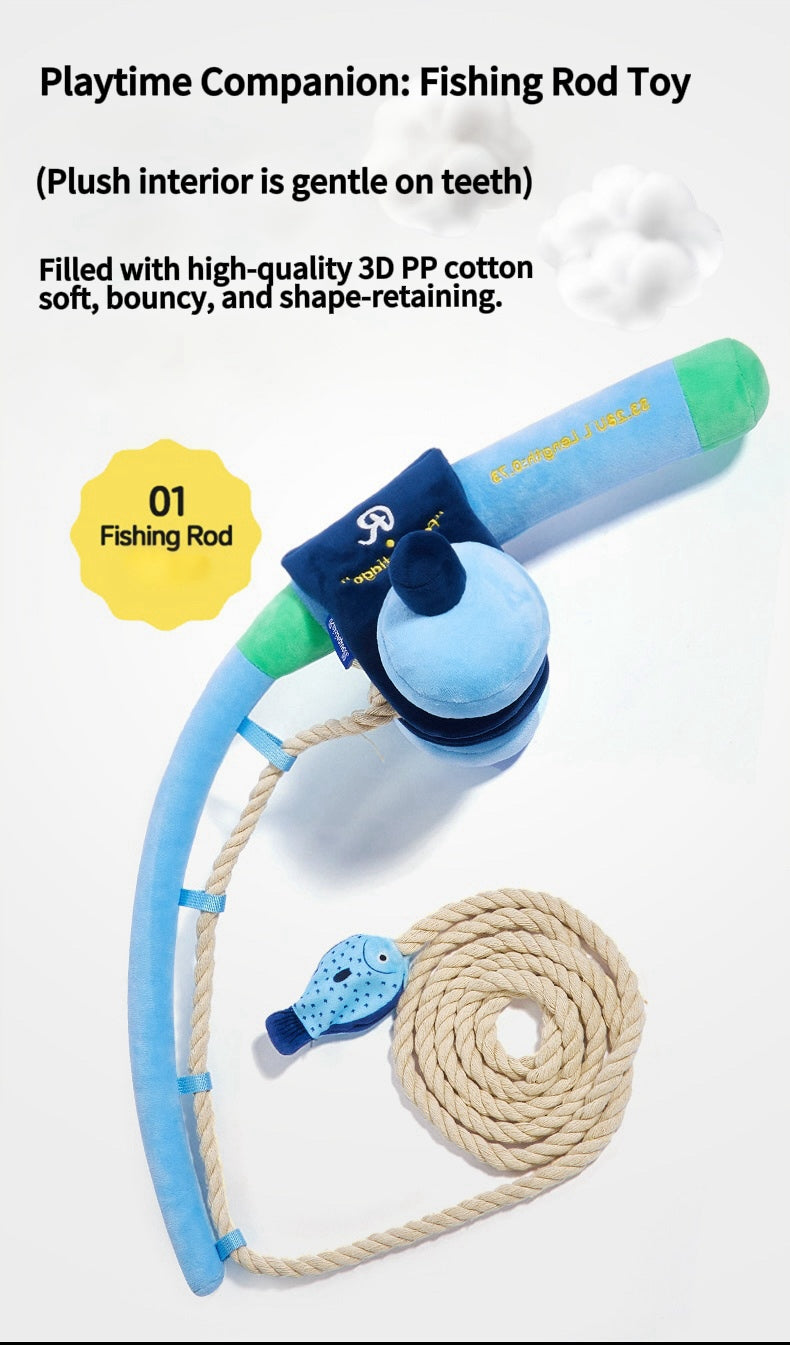 Fishing Rod Enrichment Toy