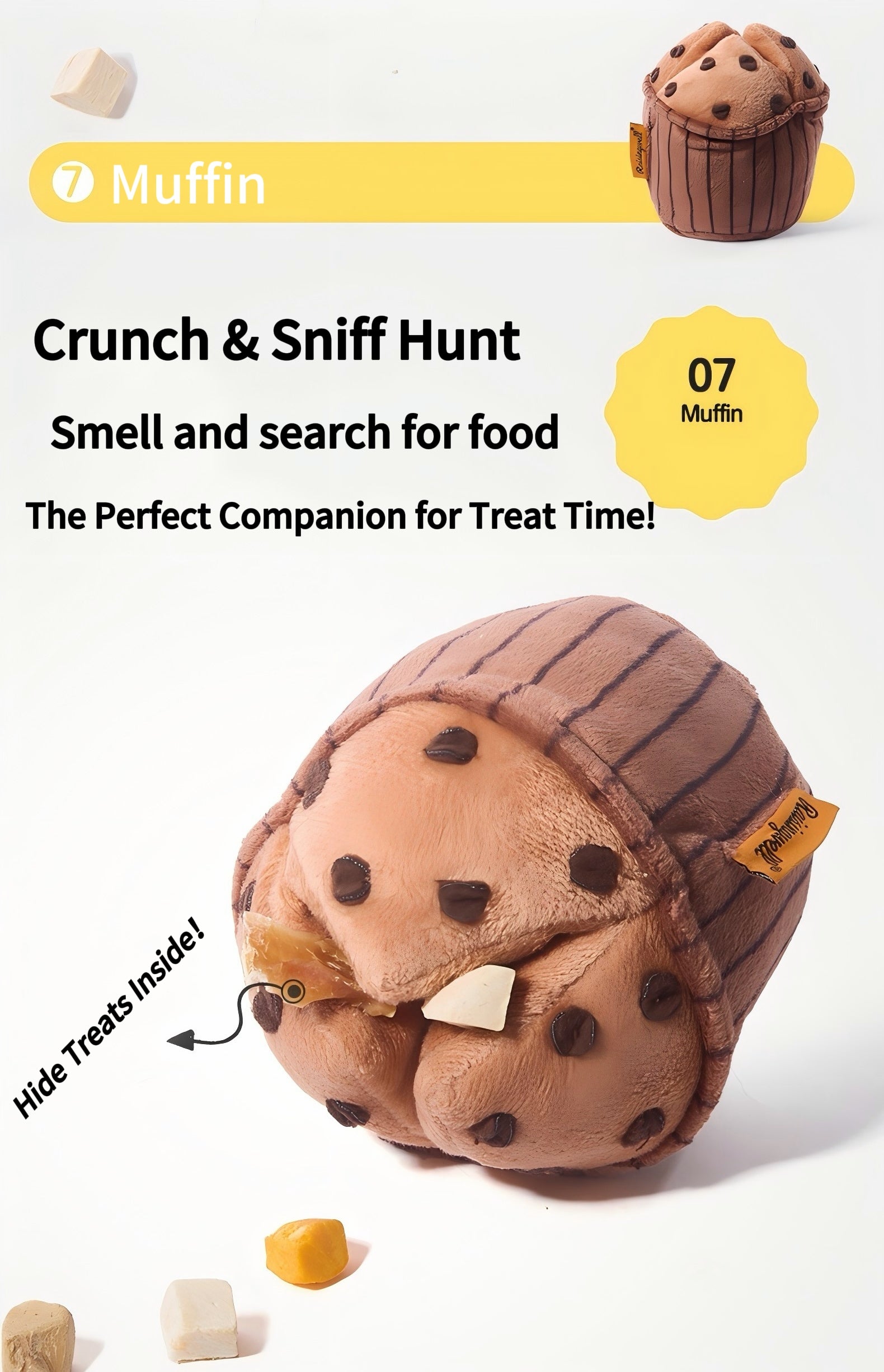 Muffin Enrichment Toy