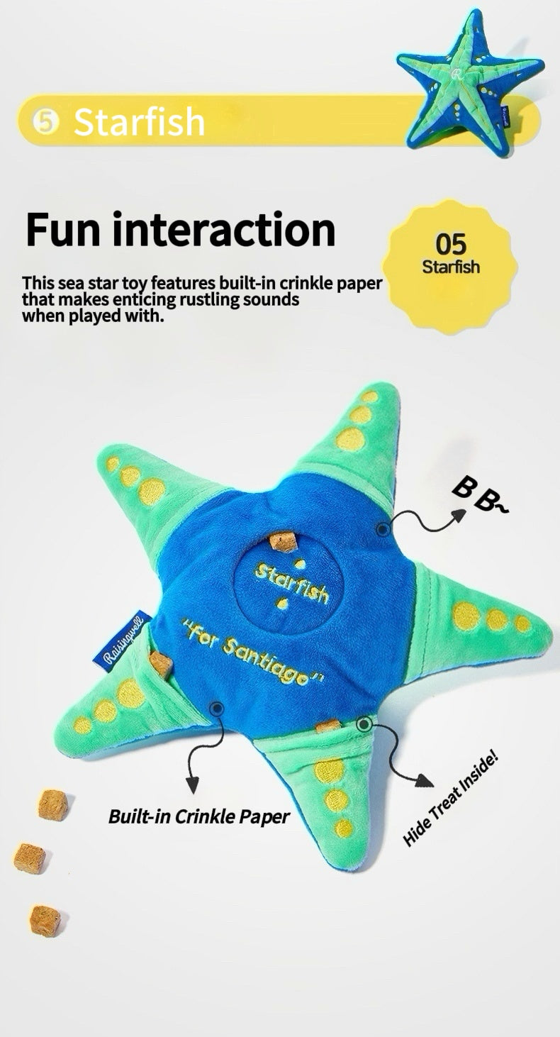 Star Fish Enrichment Toy