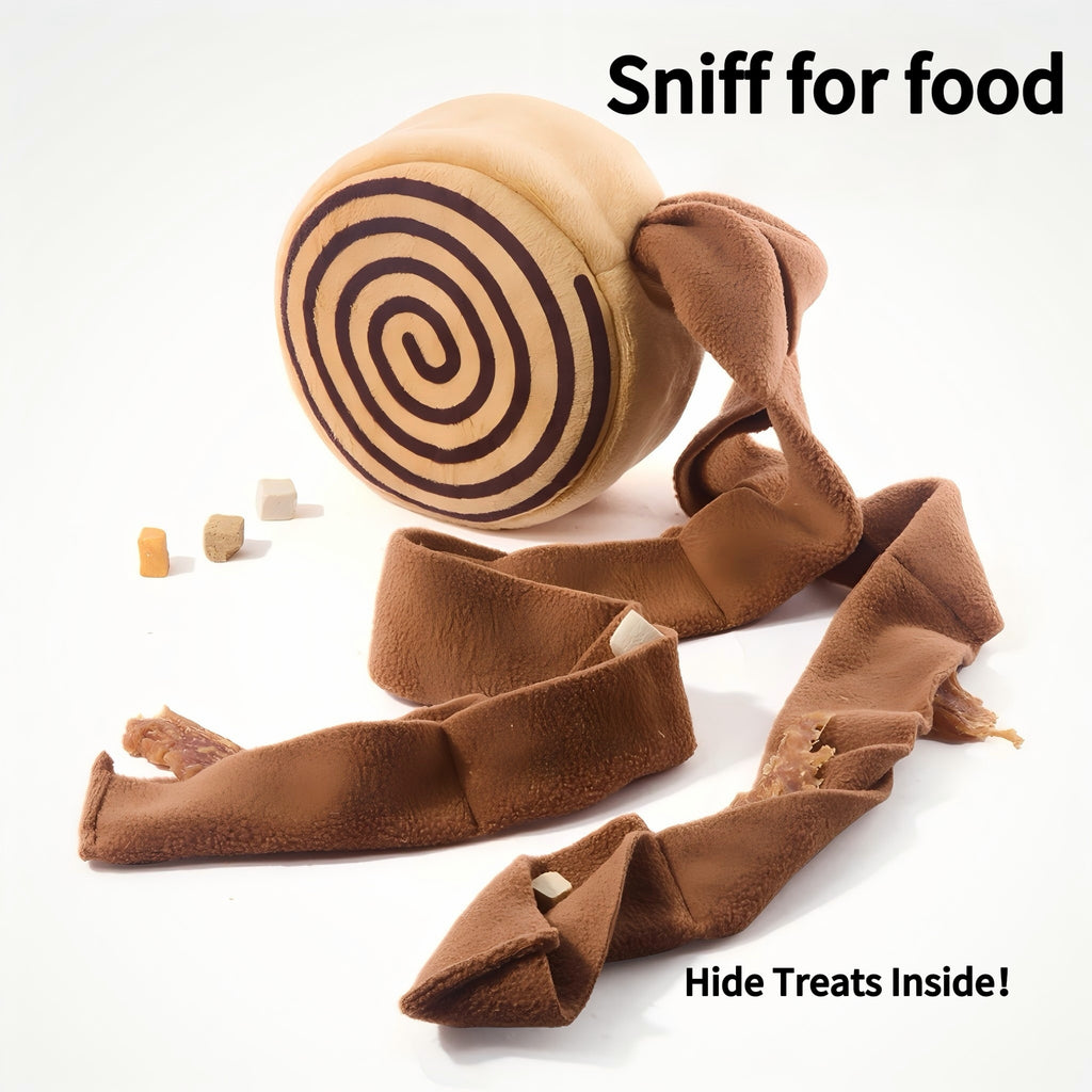 Cinnamon Roll Enrichment Toy