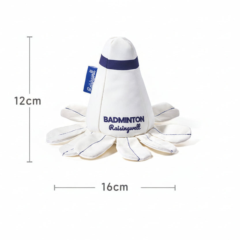 Badminton Shuttlecock Enrichment Toy