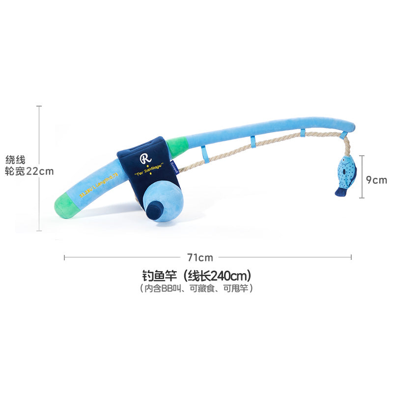 Fishing Rod Enrichment Toy