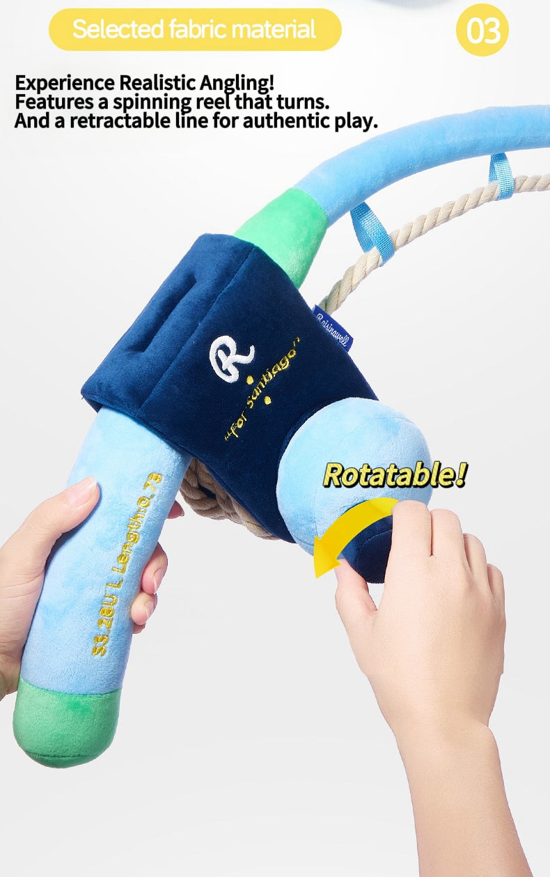 Fishing Rod Enrichment Toy