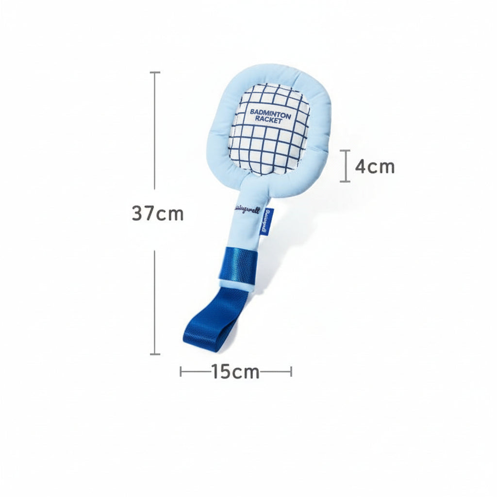 Badminton Racket Enrichment Toy