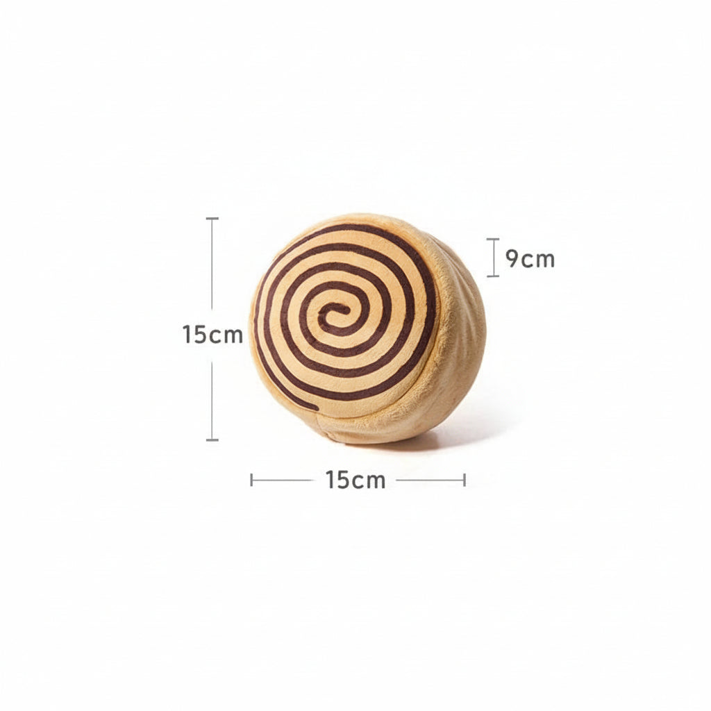 Cinnamon Roll Enrichment Toy