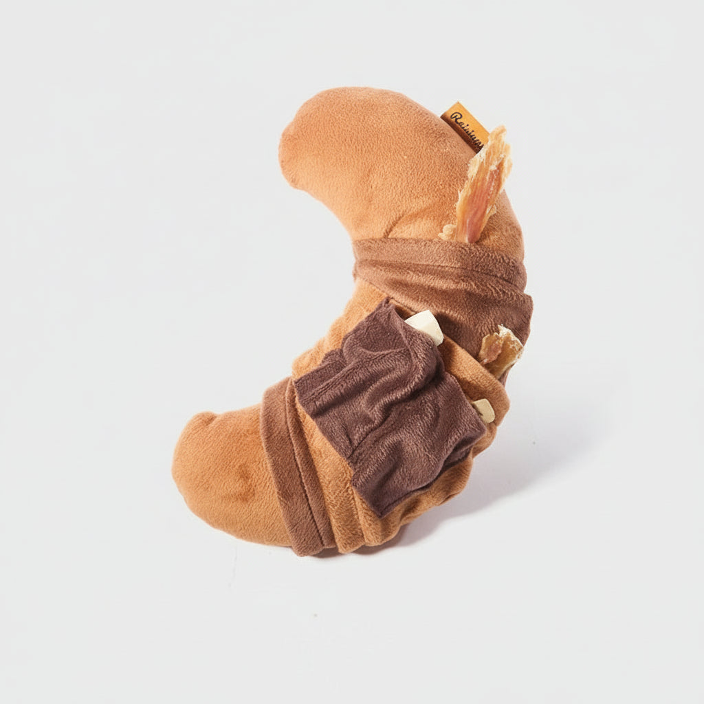 Croissant Enrichment Toy
