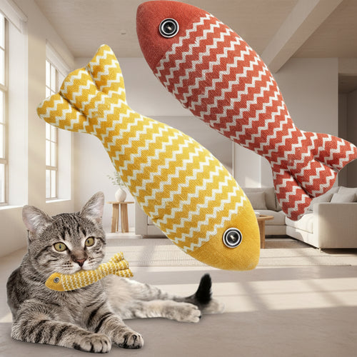 Catnip Fish Toys