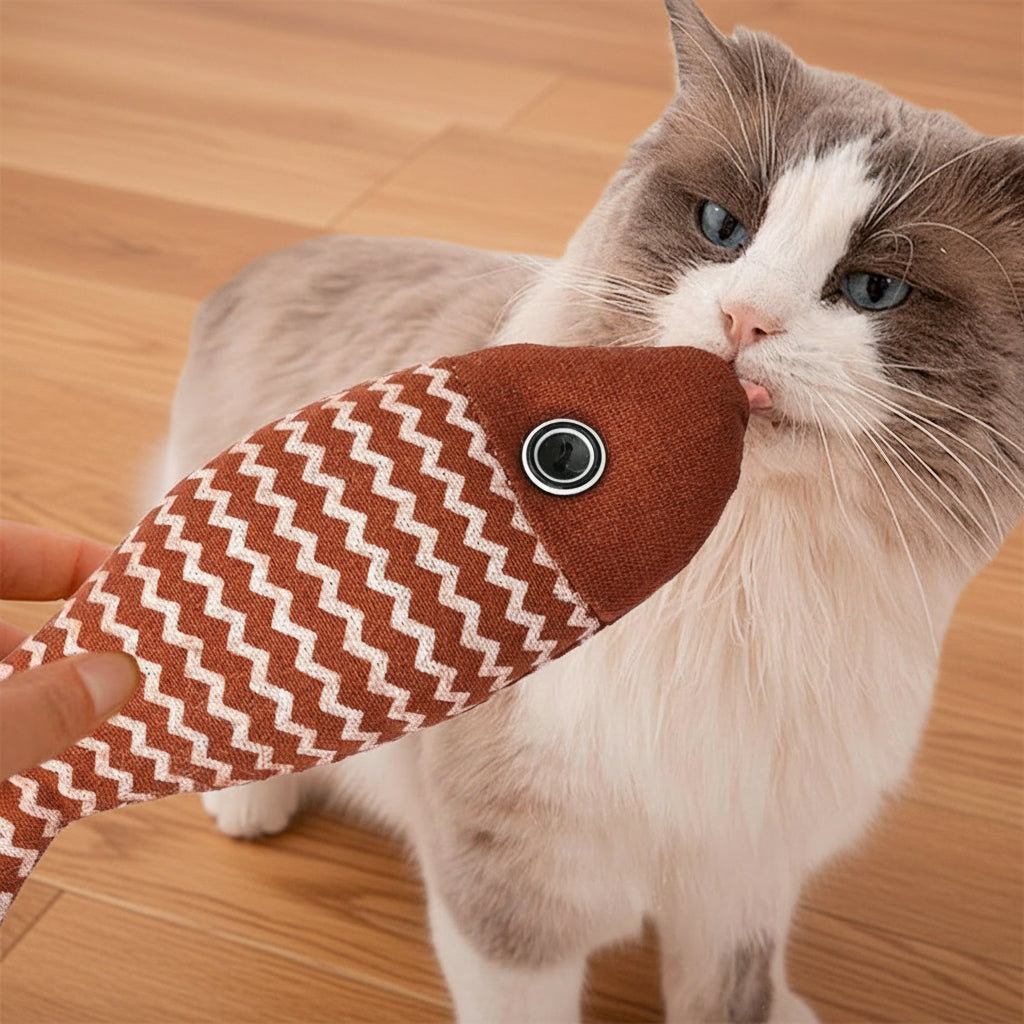 Catnip Fish Toys