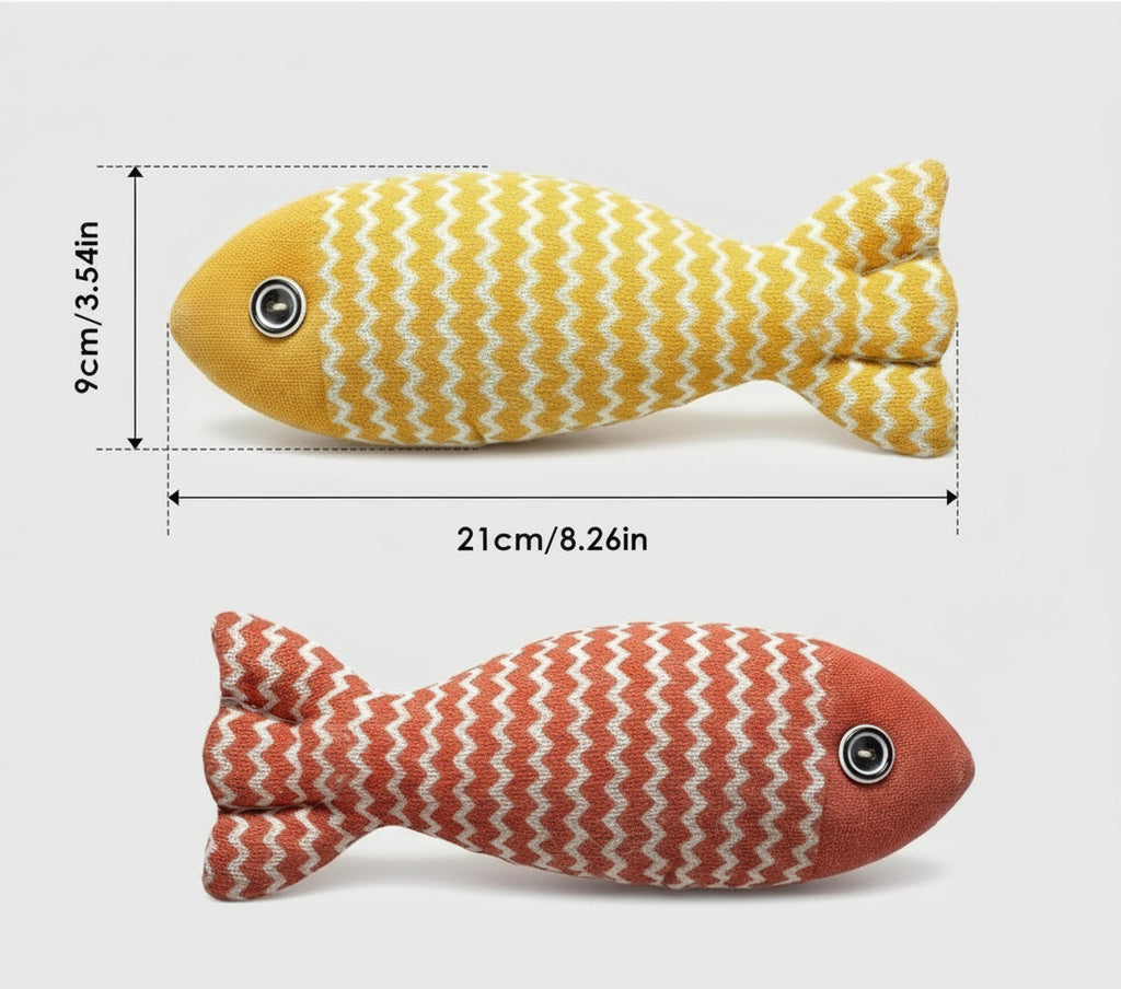 Catnip Fish Toys