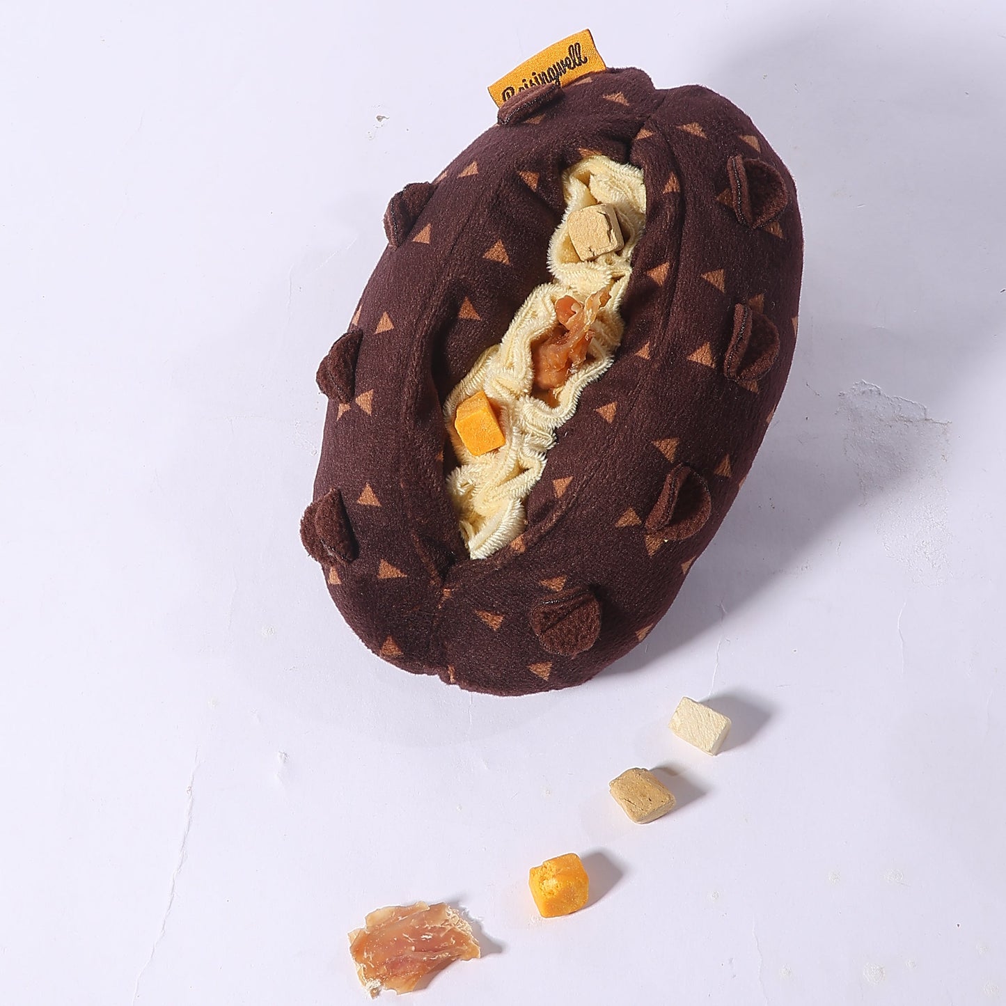 Chocolate Bun Enrichment Toy