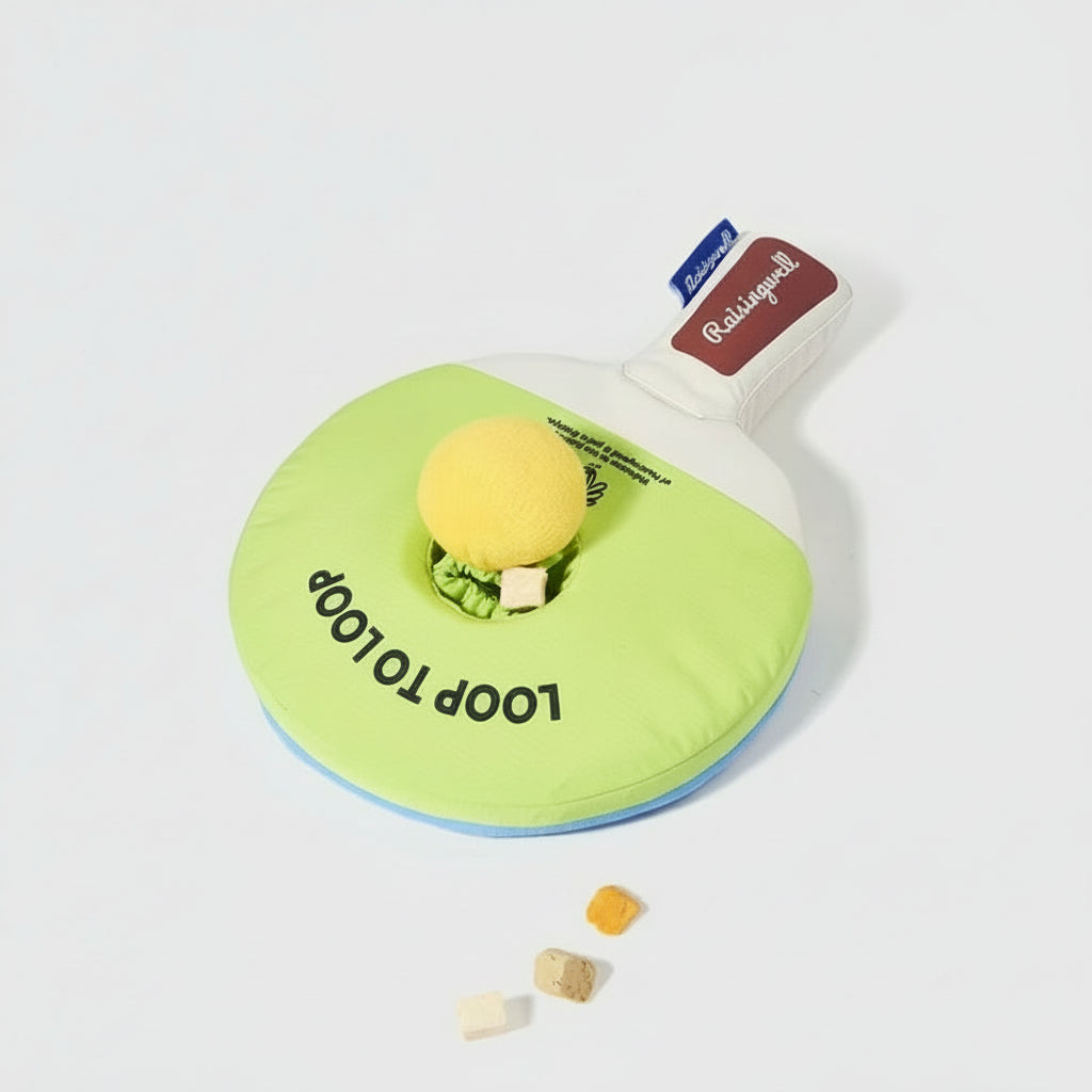 Table Tennis Racket Enrichment Toy