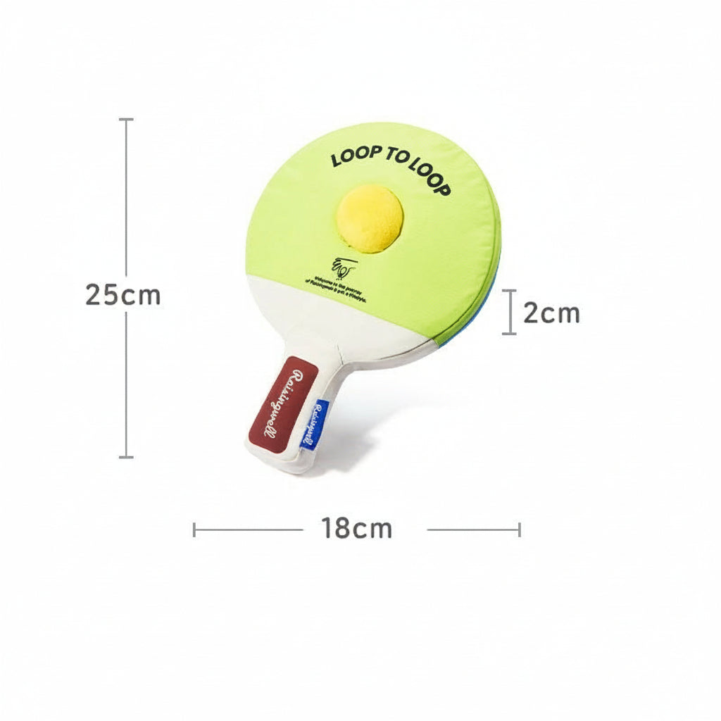Table Tennis Racket Enrichment Toy