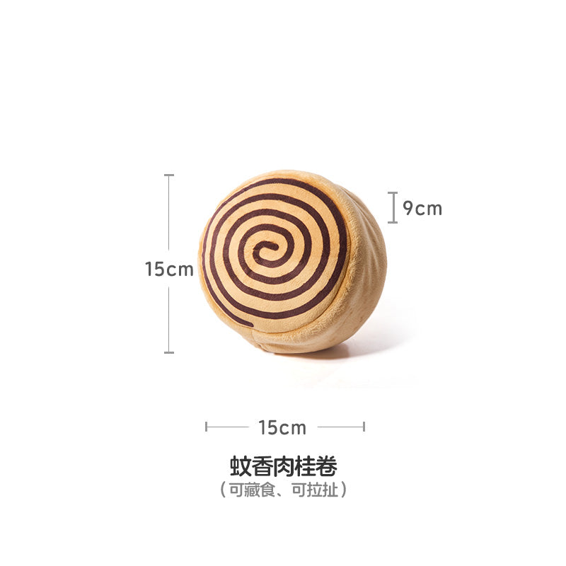 Cinnamon Roll Enrichment Toy