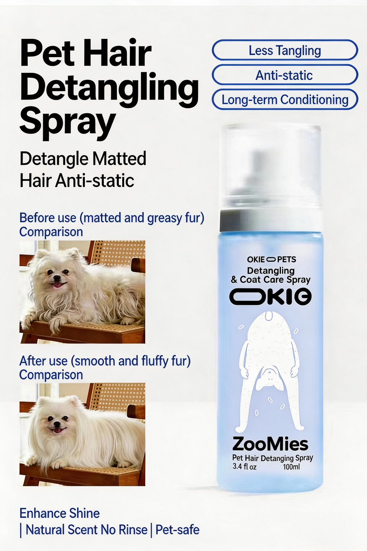Detangling & Coat Care Spray